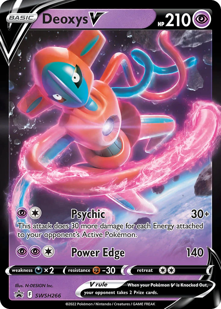 Deoxys V · SWSH Black Star Promos