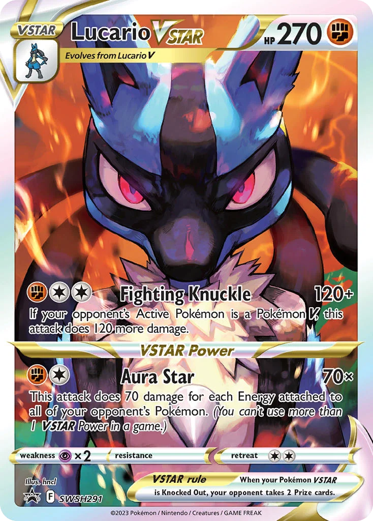 Lucario VSTAR · SWSH Black Star Promos