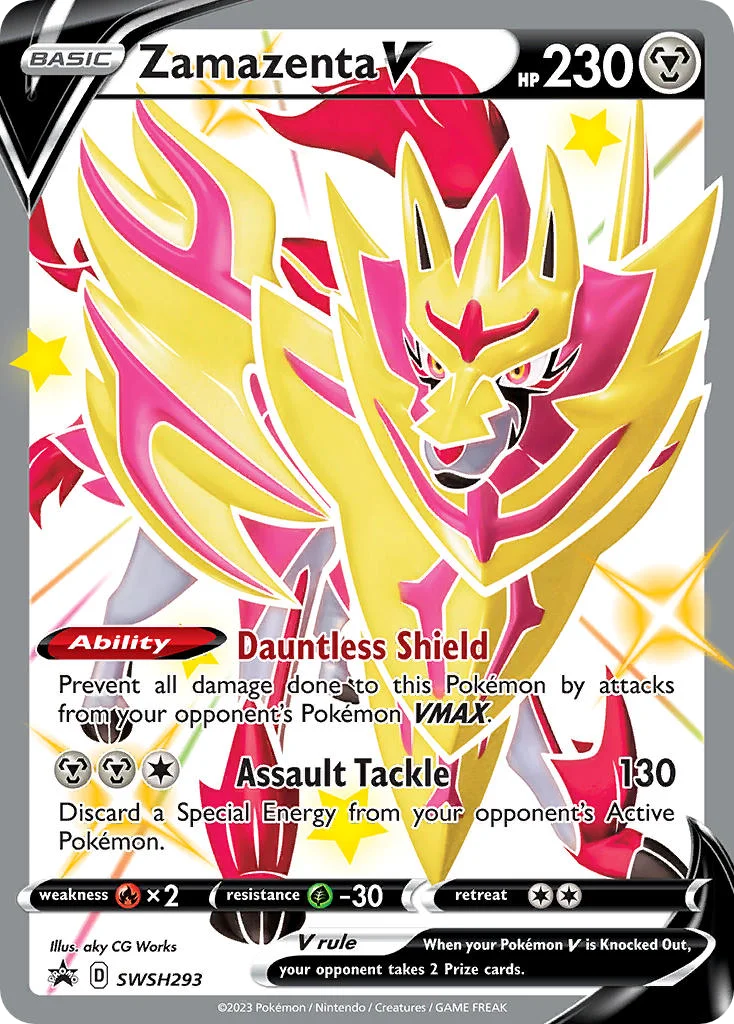 Zamazenta V · SWSH Black Star Promos