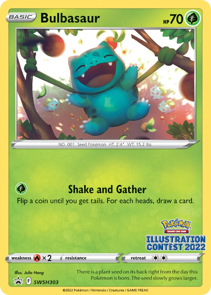 Bulbasaur · SWSH Black Star Promos
