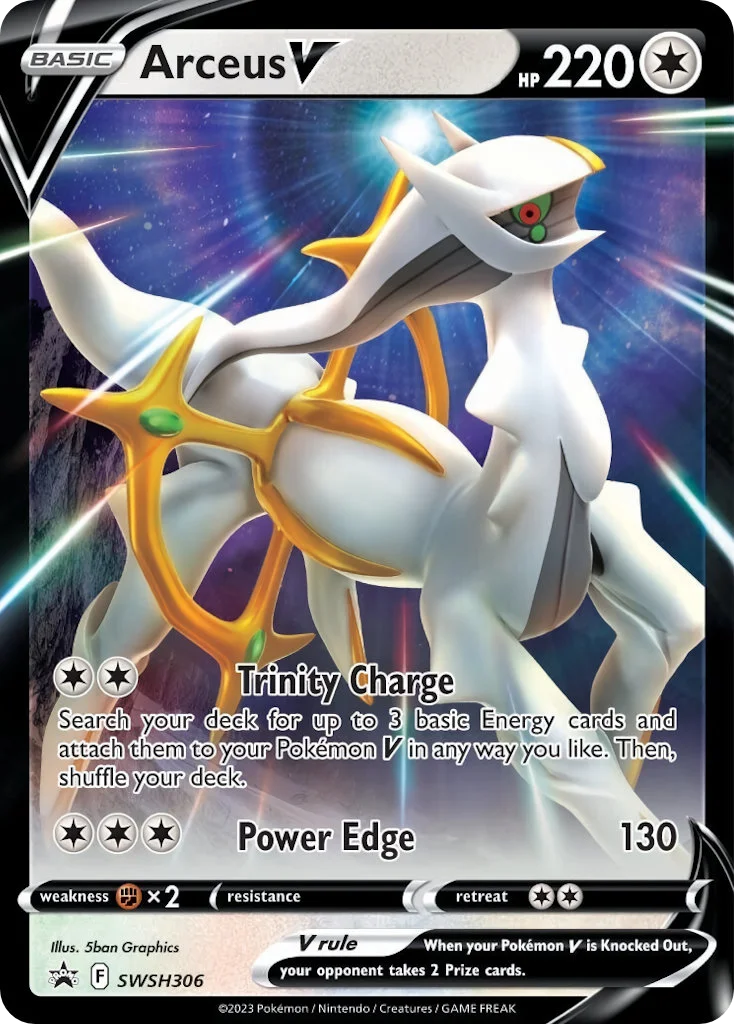 Arceus V · SWSH Black Star Promos
