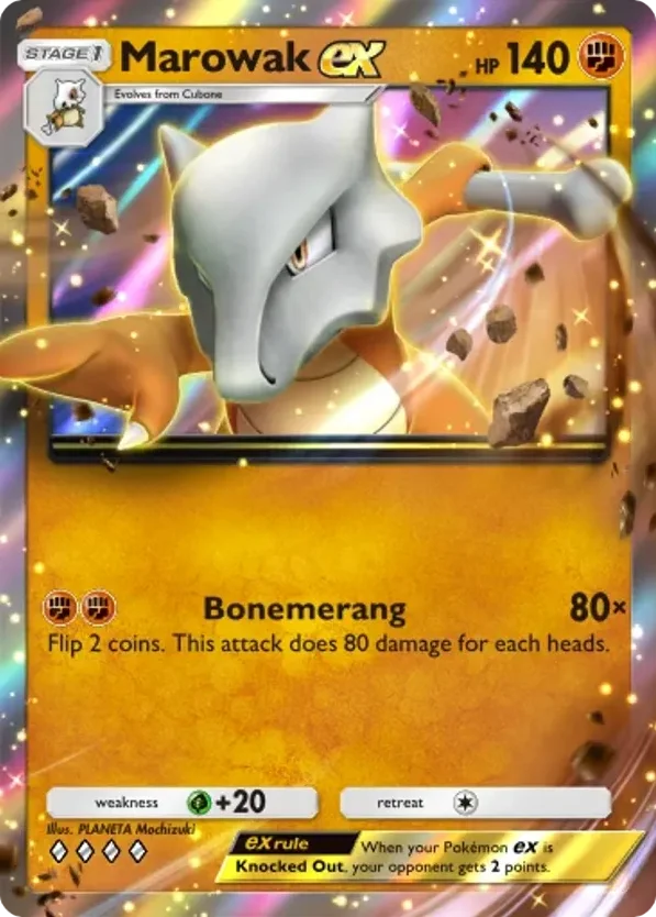 Marowak ex · Genetic Apex