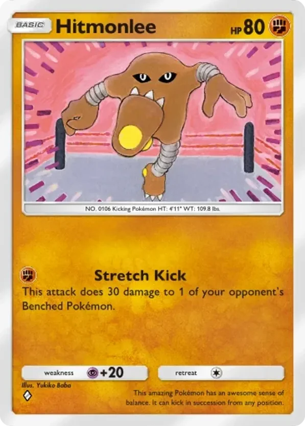 Hitmonlee · Genetic Apex