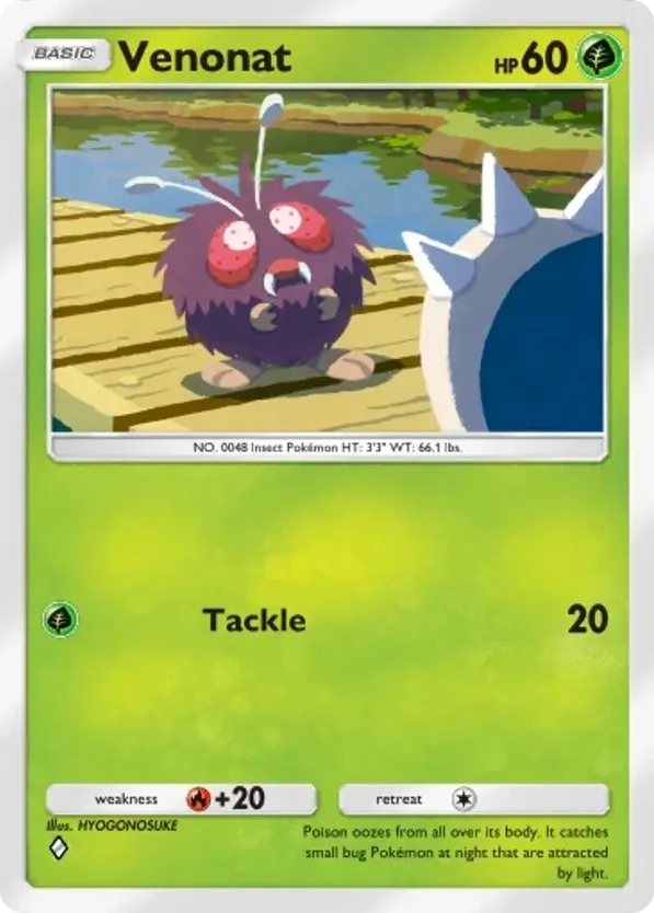 Venonat · Genetic Apex