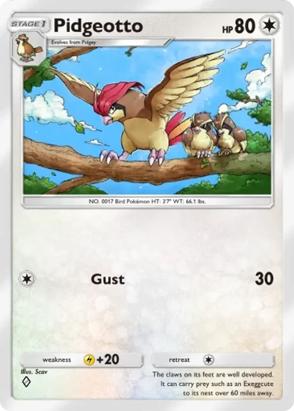 Pidgeotto · Genetic Apex