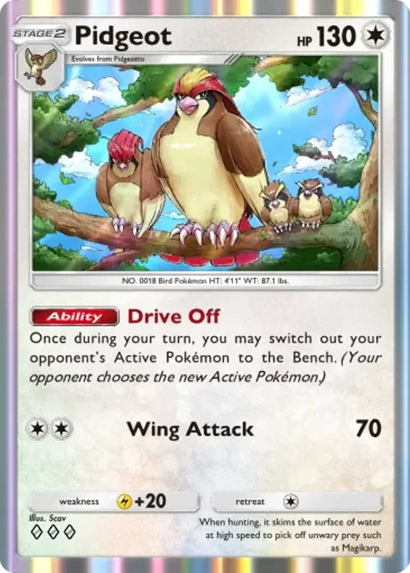 Pidgeot · Genetic Apex