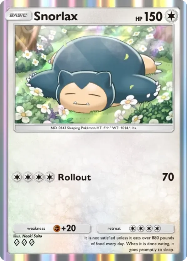 Snorlax · Genetic Apex