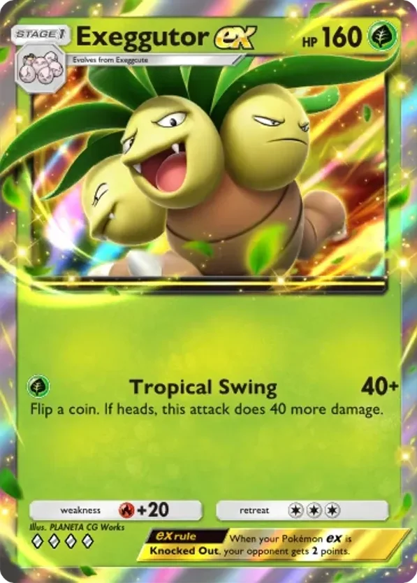 Exeggutor ex · Genetic Apex