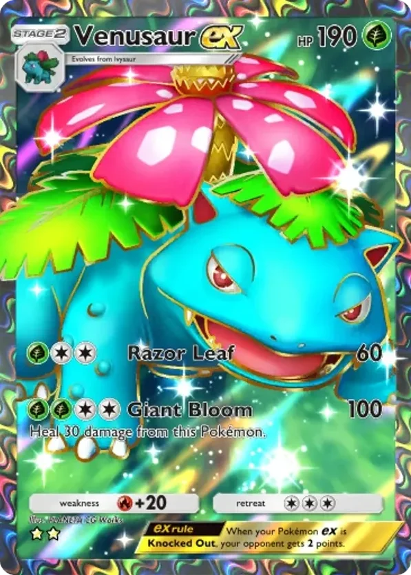 Venusaur ex · Genetic Apex