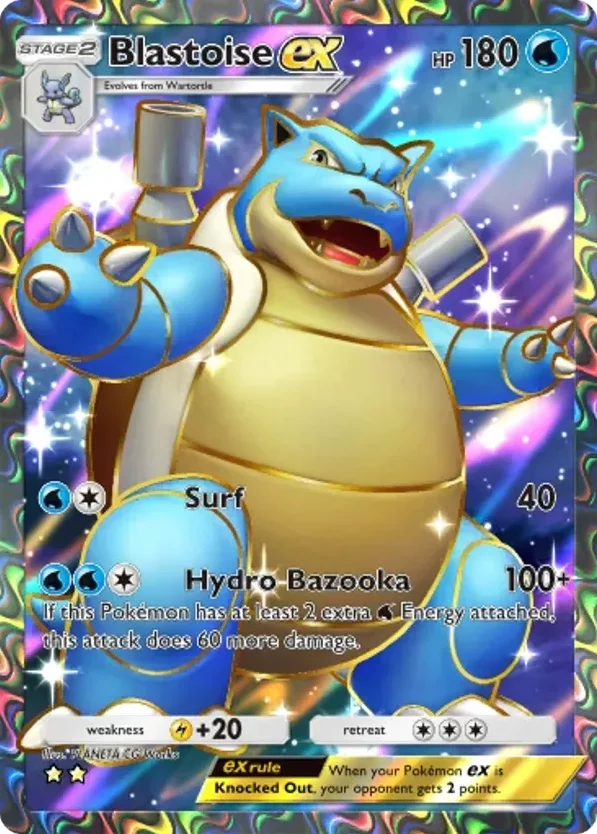 Blastoise ex · Genetic Apex