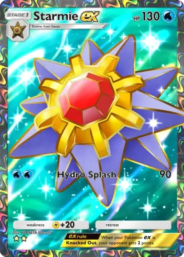 Starmie ex · Genetic Apex