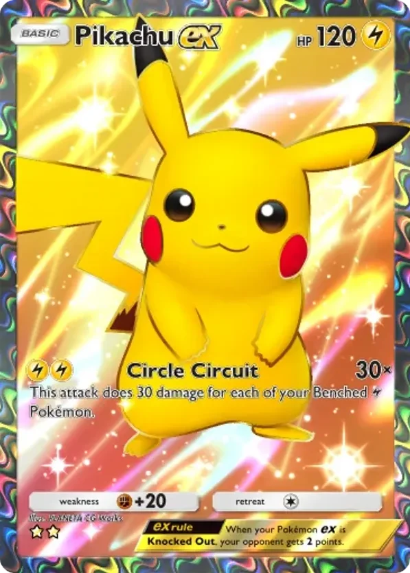 Pikachu ex · Genetic Apex