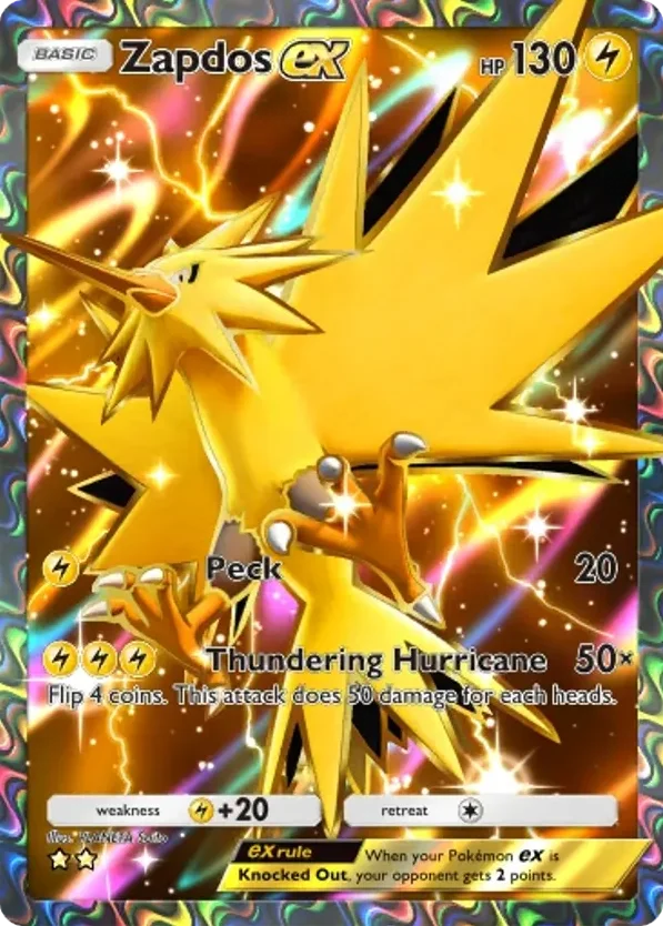 Zapdos ex · Genetic Apex