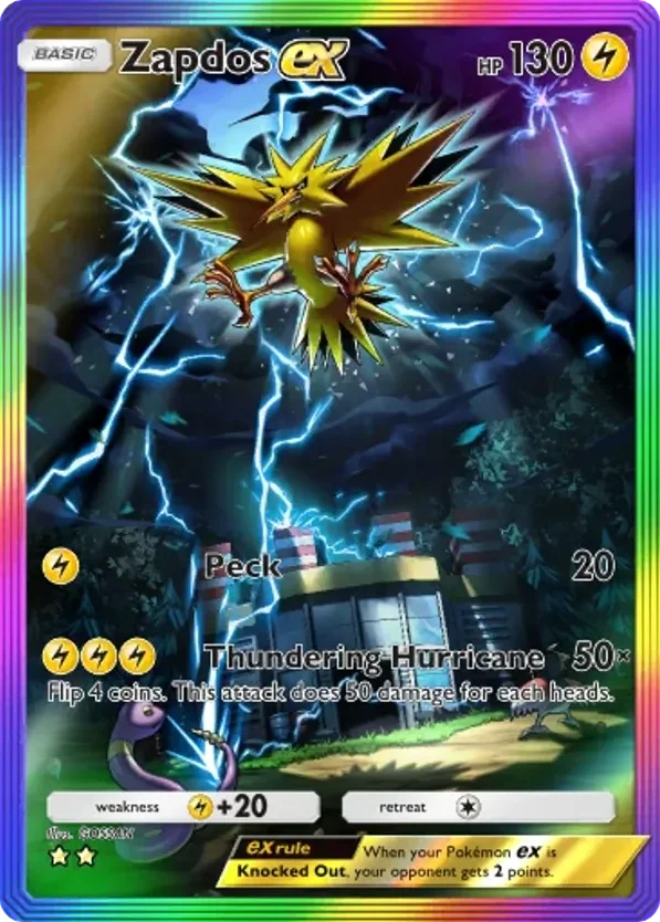Zapdos ex · Genetic Apex
