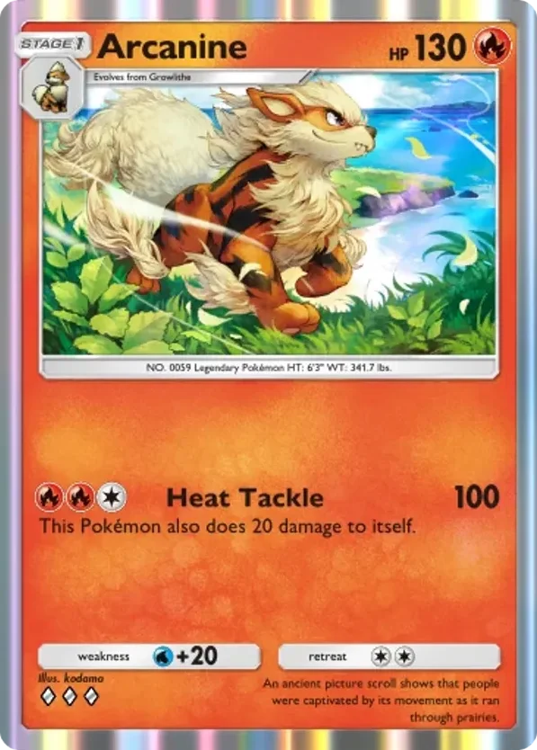 Arcanine · Genetic Apex