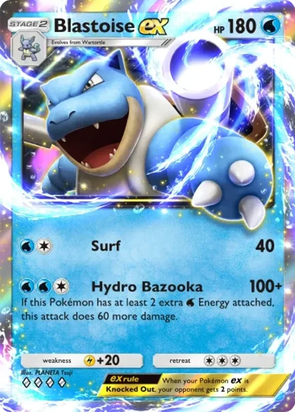 Blastoise ex · Genetic Apex