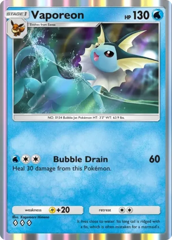 Vaporeon · Genetic Apex