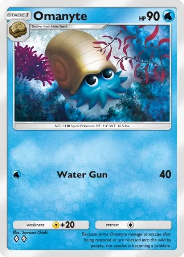 Omanyte · Genetic Apex