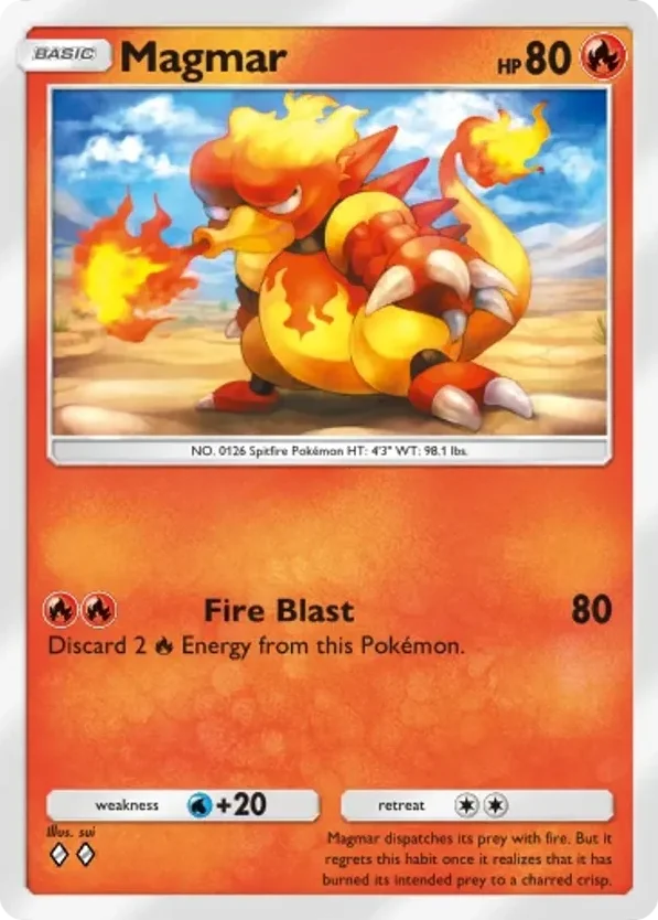 Magmar · Mythical Island