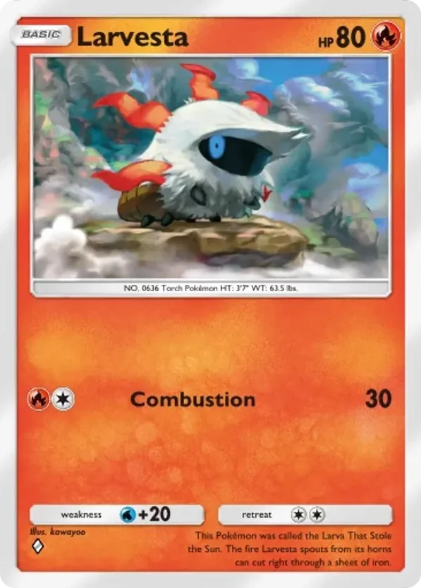 Larvesta · Mythical Island