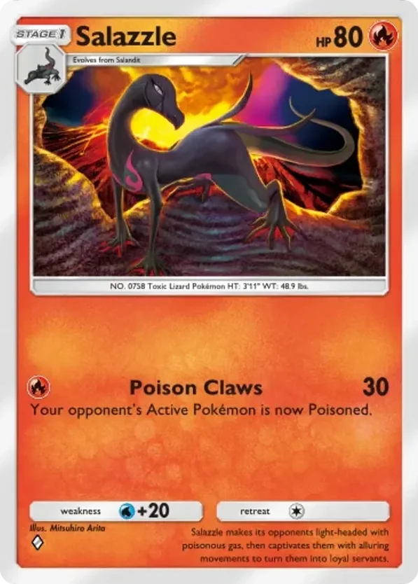 Salazzle · Mythical Island