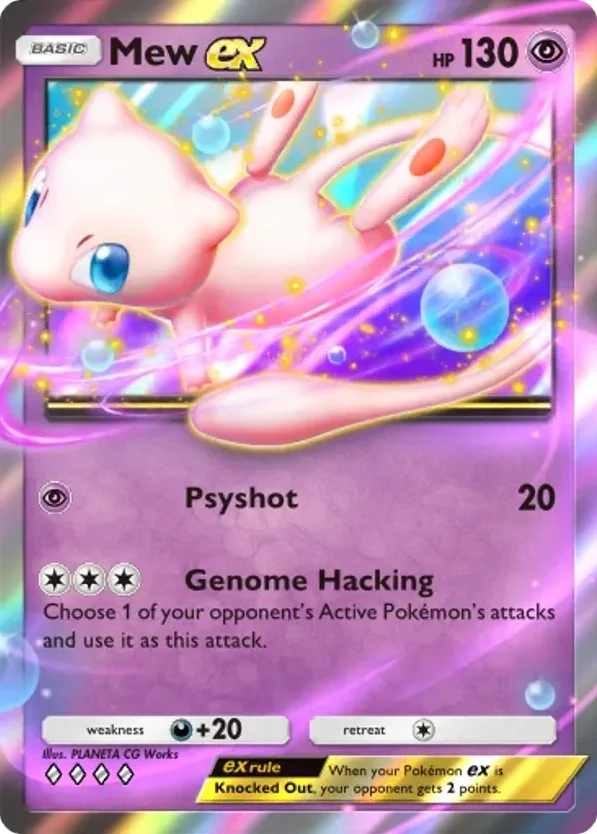 Mew ex · Mythical Island