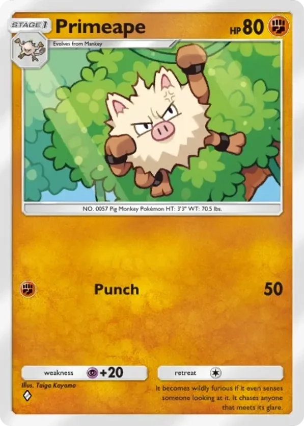 Primeape · Mythical Island