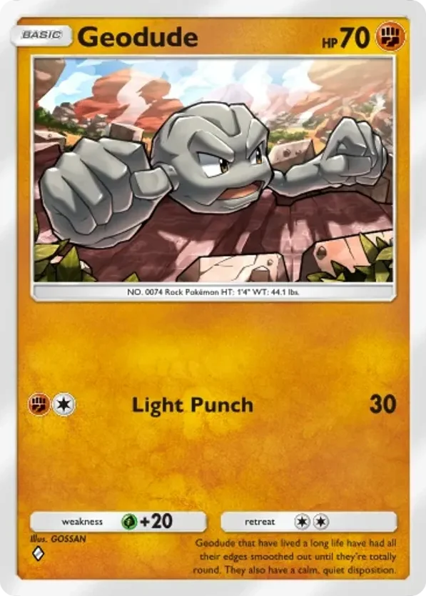 Geodude · Mythical Island