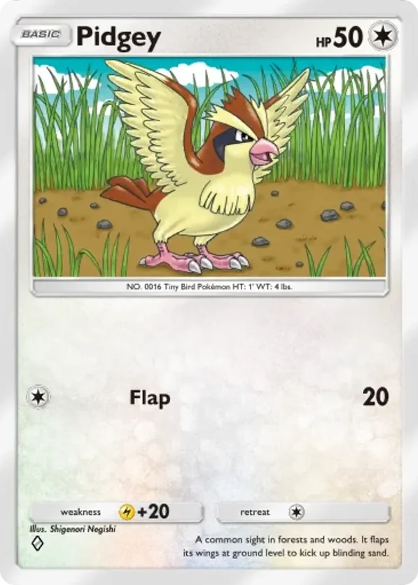 Pidgey · Mythical Island