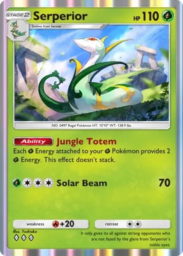 Serperior · Mythical Island