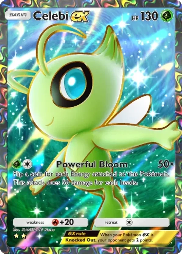 Celebi ex · Mythical Island