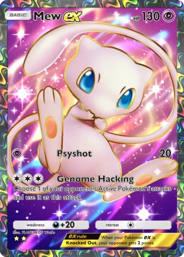 Mew ex · Mythical Island