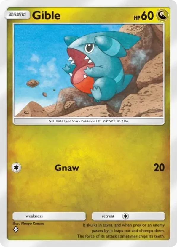 Gible · Space-Time Smackdown