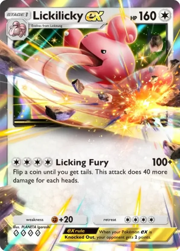 Lickilicky ex · Space-Time Smackdown
