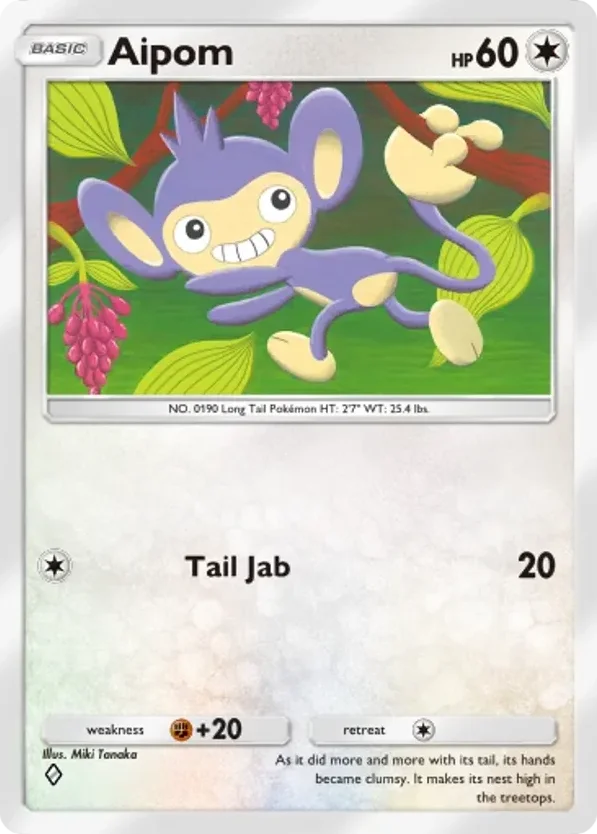 Aipom · Space-Time Smackdown