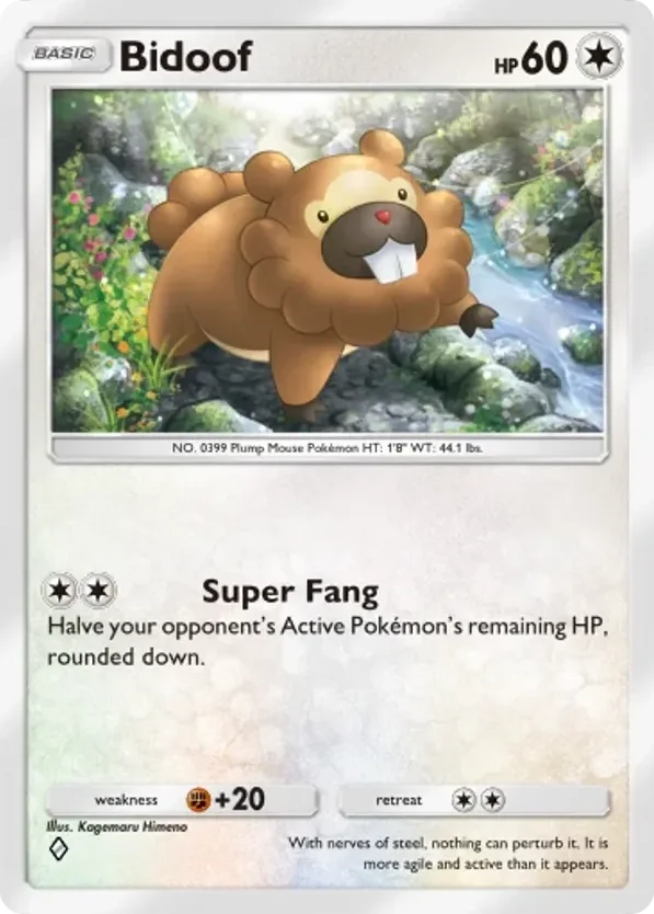 Bidoof · Space-Time Smackdown