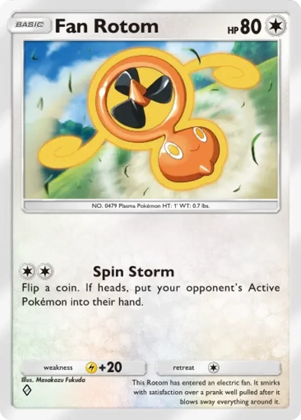 Fan Rotom · Space-Time Smackdown