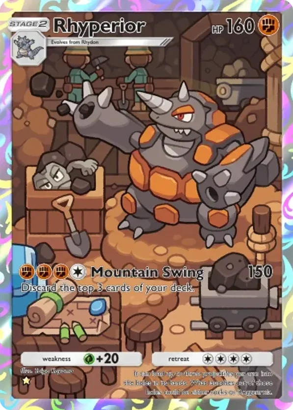 Rhyperior · Space-Time Smackdown