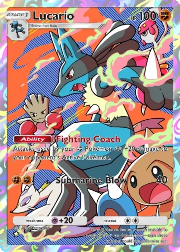 Lucario · Space-Time Smackdown