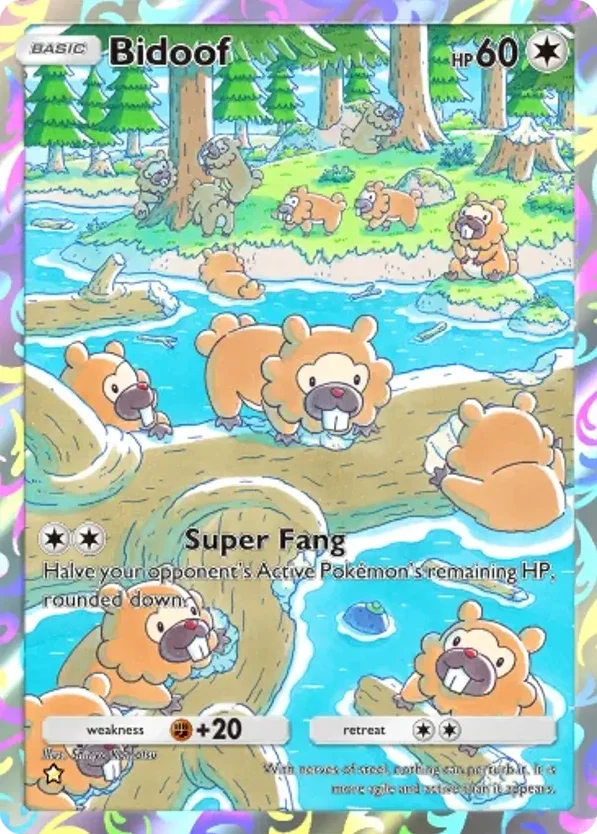 Bidoof · Space-Time Smackdown