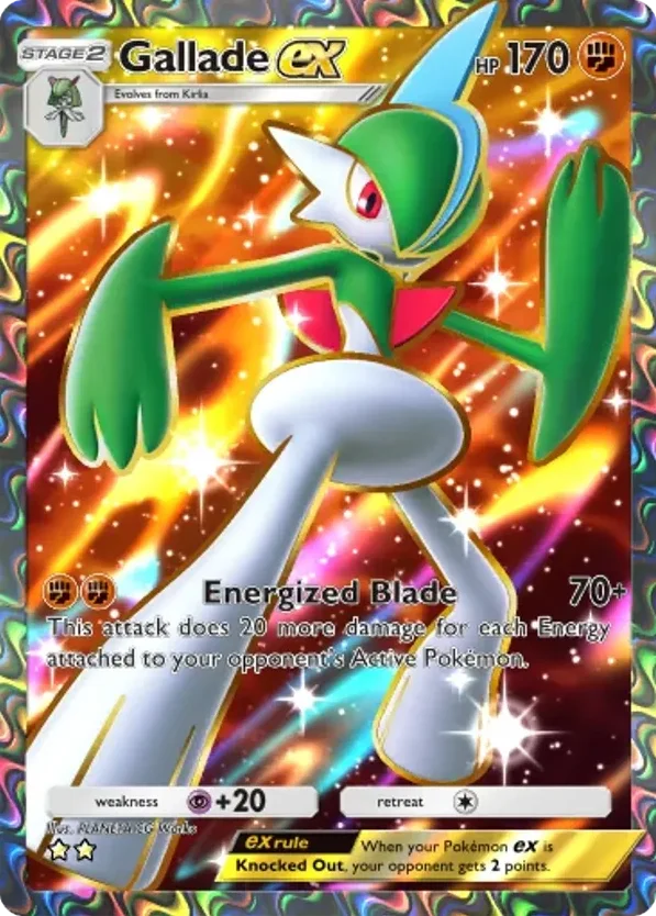 Gallade ex · Space-Time Smackdown