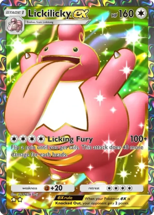 Lickilicky ex · Space-Time Smackdown
