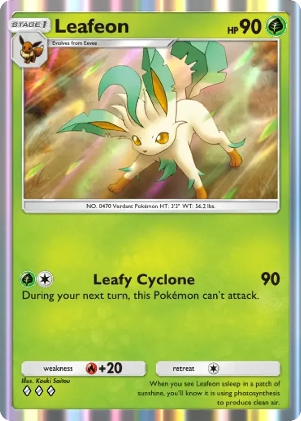Leafeon · Space-Time Smackdown