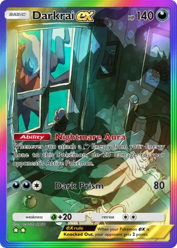 Darkrai ex · Space-Time Smackdown