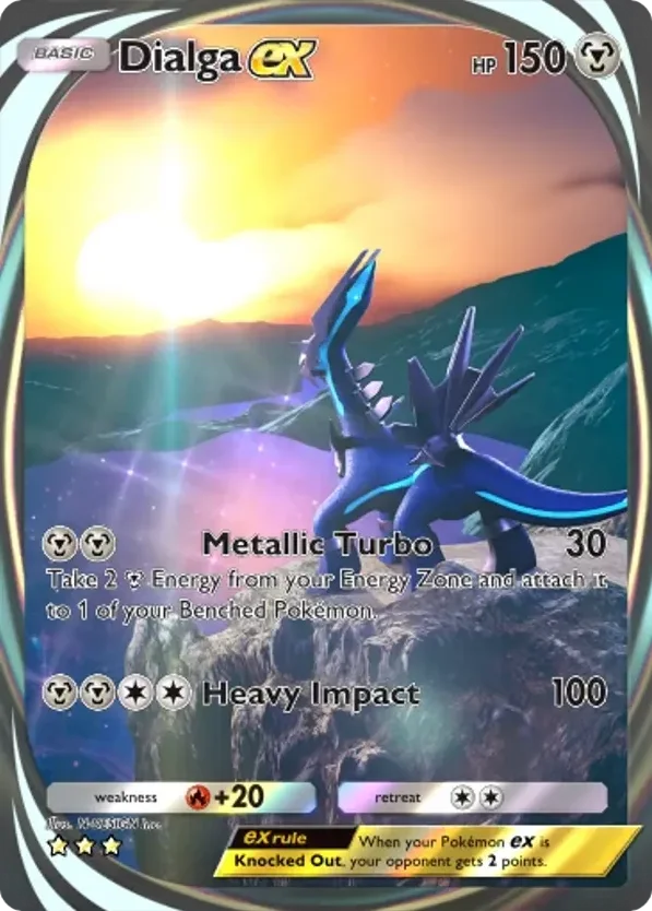 Dialga ex · Space-Time Smackdown