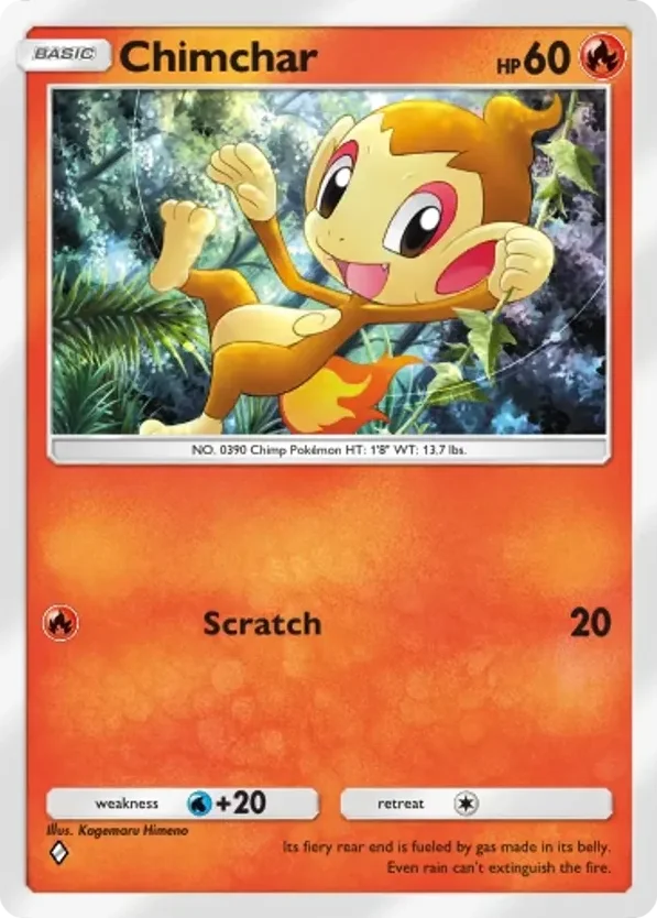 Chimchar · Space-Time Smackdown