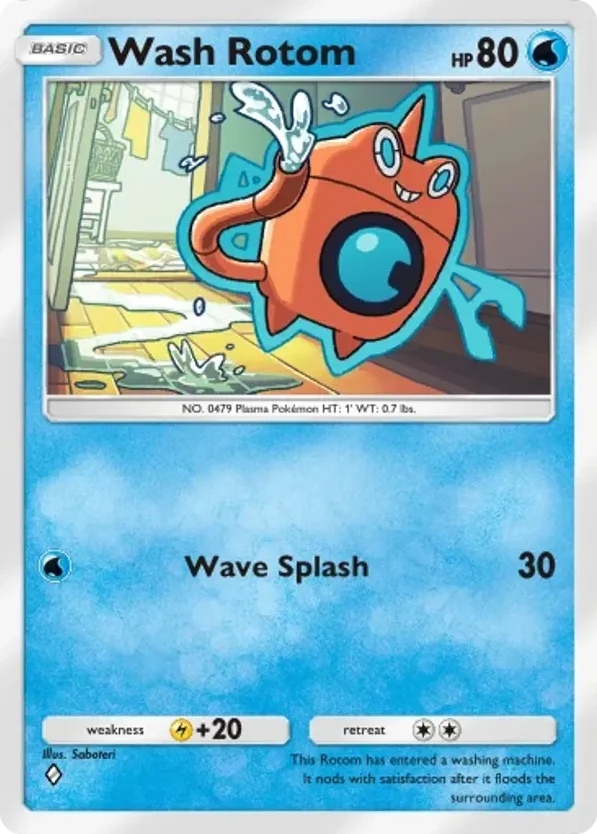 Wash Rotom · Space-Time Smackdown