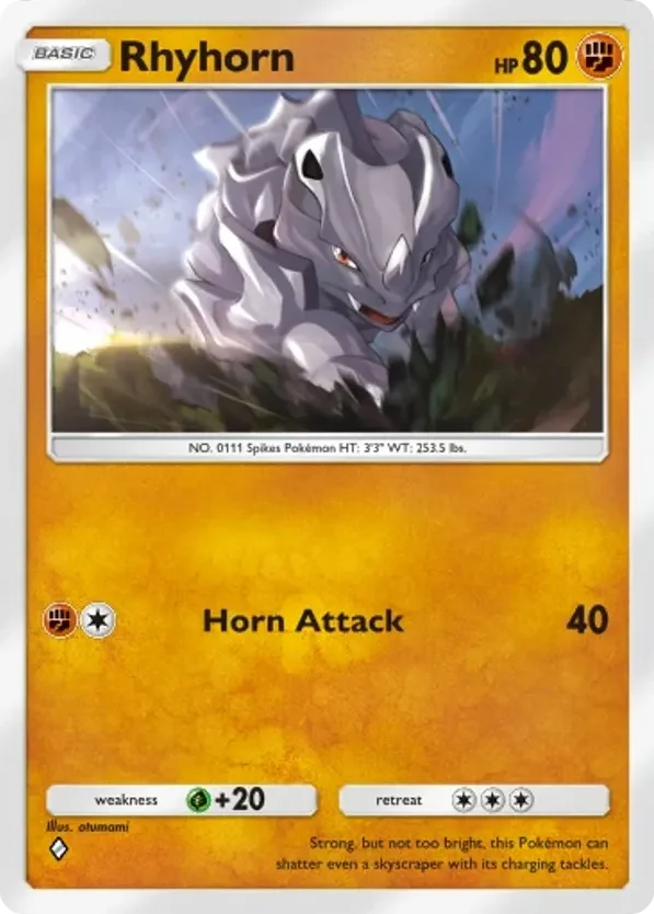Rhyhorn · Space-Time Smackdown