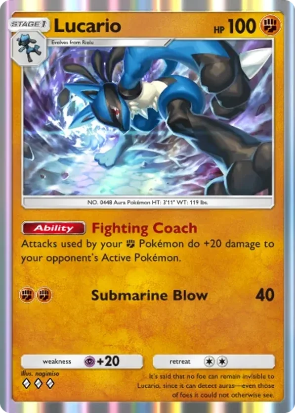 Lucario · Space-Time Smackdown