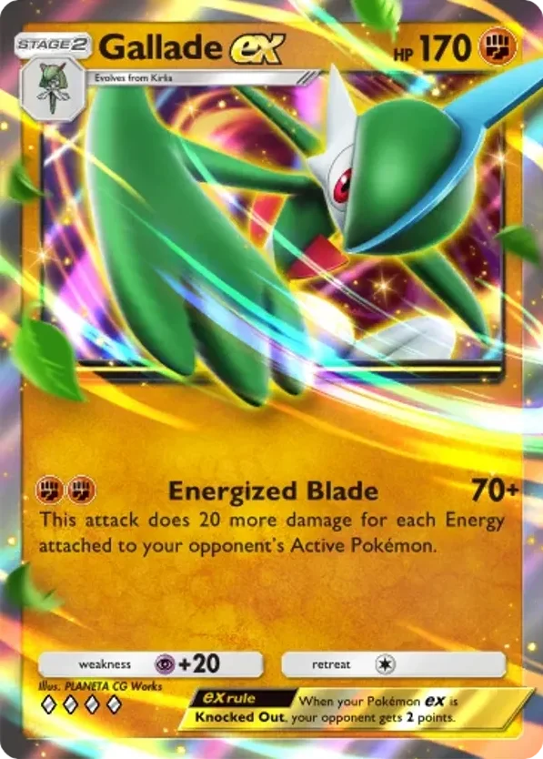 Gallade ex · Space-Time Smackdown
